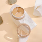 Foundation Concealer Palette + Color Corrector Palette, Light Color Combination Cosmetics Cream Highlighting Palette, Cover Dark Circles, Bruises, Age Spots, Blemish, Vegan & Cruelty Free