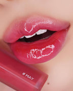 HOLIKA HOLIKA Heart Crush Glow Lip Tint Air – Korean Lip Tint with High Shine Juicy Fruit Jam Colors Lip Stain – Hydrolyzed Collagen & Vitamin C (13 MAY)