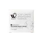 Restoring Night Cream for Face, Anti-Aging Moisturizer with Hydro-Rich Essence. Skin-renewing face cream for a hydrated, youthful look. Size: 1.7 oz.