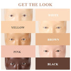 Makeup Practice Face, 5D Reusable Silicone