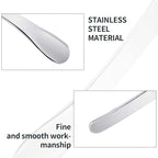 2Pcs Mini Metal Cosmetic Spatulas, Makeup Spatulas, Skincare