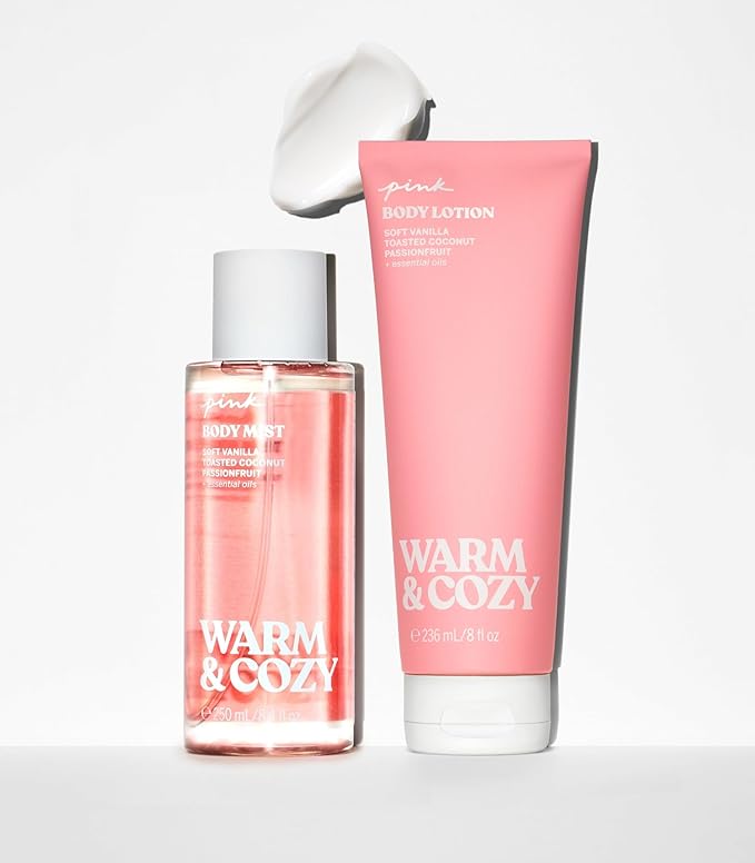 Victoria's Secret Pink Warm & Cozy Mist & Lotion Set