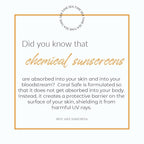 Reef Safe Sunscreen SPF 50 Mineral Face Balm, Hawaii & Mexico Approved, Biodegradable, Zinc, Allantoin, Oxybenzone & Octinoxate Free, Water Resistant, Biodegradable, Natural Ingredients by Coral Safe