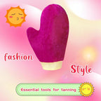 Tanning Mitt, Ultra Soft Tanning Glove for Self Tan with Thumb - Self Tanner Mitt Applicator - Tanning Mitts - The Best Choice for Self Tanner Mitt and Tanning Glove, Ideal for Beach and Poolside