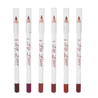 6pcs Lip Liner, Professional Waterproof Matte Long Lasting Long