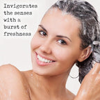 Tea Tree Shampoo For Men and Women, Deep Cleansing Sulfate-Free Formula - Relief for Dry Itchy Scalp - Infused with Tea Tree oil, Mint, Biotin and Vitamin E, 16.2oz