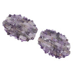 ZJchao Jade Eye Mask, Amethyst Eye Pack Wrinkle Puff Eliminate Dark Circles Fading Quartz Stone Eye Patch Jade Stone, Reusable Jade Eye Pack For Cold & Heat Compress