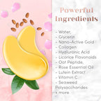 24k Gold Collagen Eye Pads Mask (Gold)