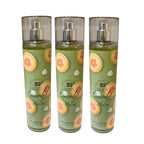 Bath & Body Works Cucumber Melon Fine Fragrance Mist 8oz - Pack of 3