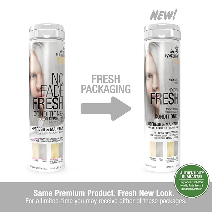 Icy Silver Platinum Color Depositing