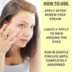 Revitalizing Under Eye Cream, Under Eye Brightener with Plant Based Actives that Boosts Collagen, Eye Cream for Dark Circles Diminishes Fine Lines and Creates Firm Radiant Skin, Eye Cream Anti Aging