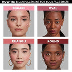 NYX PROFESSIONAL MAKEUP Sweet Cheeks Matte Blush, Citrine Rose