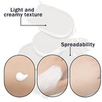 2PCS Color Changing Foundation Makeup Set with 2 Makeup Sponges,Moisturizing Full Coverage Liquid Foundation for Women,Non-greasy Long Lasting Flawless Concealer Cream Makeup Foundation Set