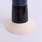 ENERGY Foundation Makeup Brush With Brush Clean Flat Top Kabuki for Face - Perfect For Blending Liquid, Cream or Flawless Powder Cosmetics - Buffing, Stippling, Concealer - Premium Quality Synthetic Dense Bristles