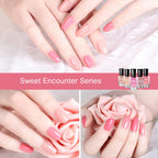 Non Toxic, Easy Peel Off and Fast Dry Nail Polish Set for Pack, Eco Friendly & Organic Water Based Nail Polish for Women,Teens (6 Bottles, 5ML)