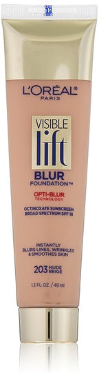L'Oréal Paris Visible Lift Blur Foundation, Nude Beige, fl. oz.