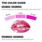 All-in-One Lip Tinted Plumping Oil - Universal Color & Moisture, Soft Balm for Day & Night Use, Lip Mask&Lip Gloss - Long-Lasting & Scented, Berry Ice 404-3ml/0.1fl.oz