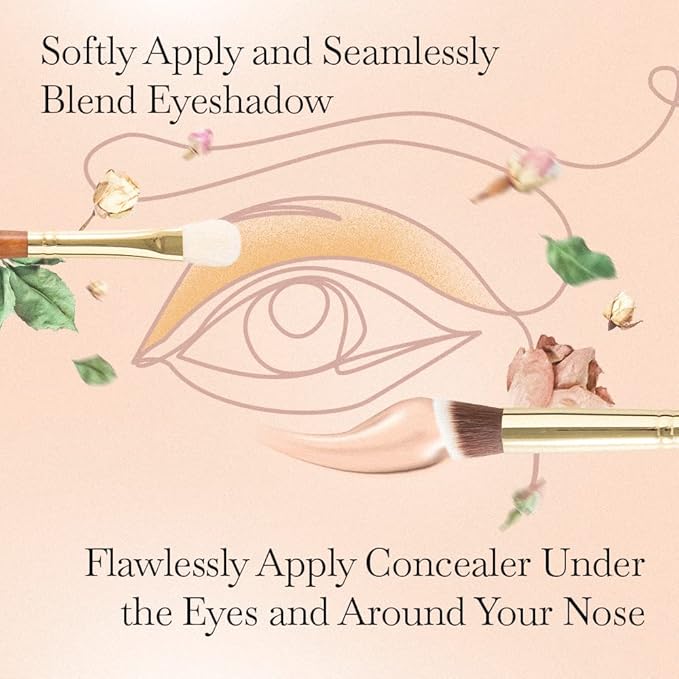 Fuller Cosmetic Brush & Bag Set (Set of 7 Brushes)