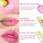 evpct 2Pcs Avocado Tinted Lip Balms PH Lip Color Changing Lipstick Balm Stain Gift Set Queen for Women Girls Korean Mood Long Lasting Color Change Light Pink Lipstick Lip Tint Plumper Gloss