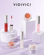 VIDIVICI Millennial Lip Oil #03 Merry Rose - Non-Sticky Dewy Gloss for Moisturized & Voluminous Lips - Natural Rosy Red Color Lip for Vitality Mood, 0.12 fl.oz.