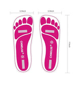 Pink 60 Pairs(120Feets) Spray Tan Pads for Sunless tanning or Beauty Salon