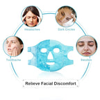 Cold face eye masks ice