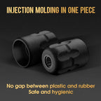 Ambition Soldier P2 Disposable Tattoo Grips - 12Pcs 30mm Professional Tattoo Rubber Grip Cover with Click Adjust System Supply for Rotary Soldier, Zetton, Torped & Shura Tattoo Pen Machine Gun