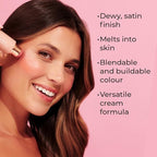 MCoBeauty Baby Face Multi-Use Cream Stick, Chouchou Nude Peach Shade, Silky Smooth, Buildable Blush for Eyes, Lips & Cheeks, Vegan, Cruelty Free Cosmetics