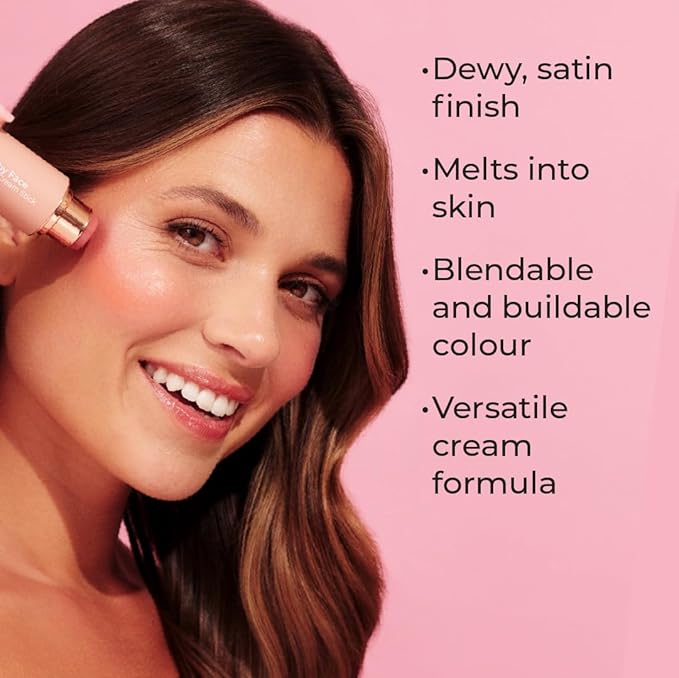 MCoBeauty Baby Face Multi-Use Cream Stick, Chouchou Nude Peach Shade, Silky Smooth, Buildable Blush for Eyes, Lips & Cheeks, Vegan, Cruelty Free Cosmetics