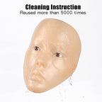 Makeup Practice Mannequin Face, 5d Reusable
