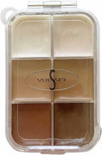 Seneca, Empty Makeup Palette made for Depotting Lipsticks/Creams into a Transparent Container