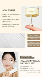 mixsoon Bean Sunscreen 1.69 Fl. Oz. / 50ml SPF 50 Airy Texture Type Lightweight No White Cast For Face Korean Glass Skin Care