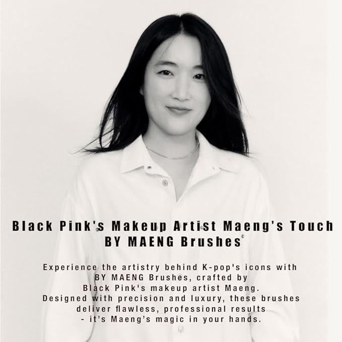 [SOO ADOR] BY MAENG #32 Cheek Brush - Precision Tool for Blush Application and Defined Cheek Colors | Designed by K-Pop Makeup Artist Maeng | Makeup Brush Blush Brush