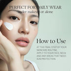 d'alba Piedmont Italian White Truffle Waterfull Mild Sunscreen, Vegan, Mineral Sunscreen, BROAD SPECTRUM SPF 50+ Non-Nano Suitable for Sensitive Skin, Korean Skin Care (1.69 fl. oz)