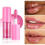 Jelly Lipstick Hydrating Lip Glow Oil, Plumps Moisturizing Hydrating