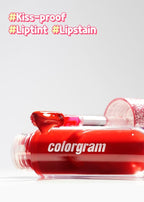 COLORGRAM Thunderbolt Tint Lacquer 08 Crush Tok | High Pigment, Vivid Color, Long Lasting Lip Stain, Moisturizing with Argan Oil, Hydrating, Buildable & Blendable, (0.2 fl.oz, 4.5g)