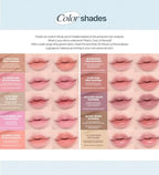 Heart Percent Dote On Mood Lip Pencil, Long-Lasting Creamy Lip Crayon Smooth Color Liner Retractable Lipstick Pencil 0.8g, #04. Strawberry Milk