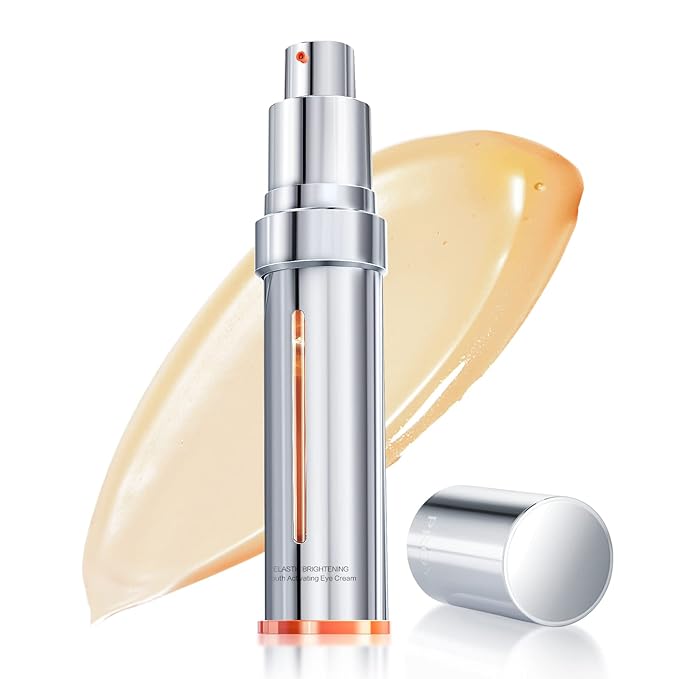 Elastic Brightening Youth Activating Eye Cream for dark circles and puffiness, 0.71 oz
