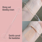 Erinde Handheld Makeup Mixing Palette, Acrylic Transparent Mixing