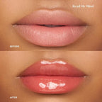 Dreamy Gleamy Tinted Lip Oil, Moisturizing, Shiny, Cruelty-Free, Vegan, Hydrating, Non-Sticky Tinted Lip Gloss, 5ml (Read My Mind)