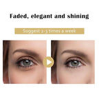 Jakuva 29PCS Gold Gel Crystal Collagen Eye Mask Under Eye Patches For Puffy Eyes and Dark Circles, Hydrating & Anti Aging,24k Gold Eye Mask Eye Patches for Moisturizing