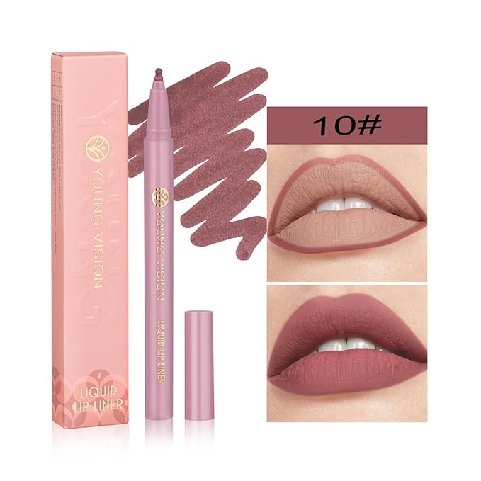 YOUNG VISION Gourd-Shaped Precision Liquid Lipstick & Lipliner YOUNG