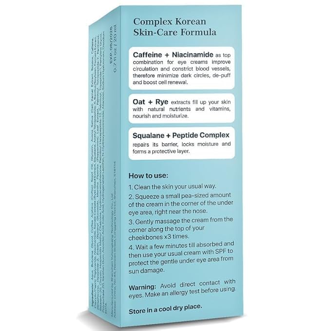 Under eye cream for dark