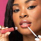 Palladio Lip Gloss, Non-Sticky Lip Gloss, Contains Vitamin E and Aloe, Offers Intense Color and Moisturization, Minimizes Lip Wrinkles, Softens Lips with Beautiful Shiny Finish, Icy Mauve