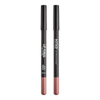 Professional Slim Lip Pencil, Creamy Soft Lip Liner, Smooth Long-Lasting Rich Lip Color, Natural Lip Makeup, Water-Resistant Lip Crayon (Natural)