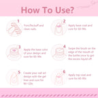 JODSONE Nail Art Gel Liner Set 10 Colors Glitter Purple Gold Green Gel Nail polish Need U V Lamp Cured with Thin Brush at Home Salon Design