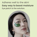 HEIMISH Matcha Biome Hydrogel Eye Patch (60ea) | Eye Patch for Swollen Eyes and Wrinkles | Matcha, flawless skin, Calming, for Swollen Eyes, Antioxidant, Soothing, Vitamins, Kbeauty