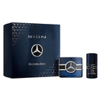 Mercedes-Benz Sign Fragrance Gift Set for Men - 2 Pc Set 3.4 Fl Oz Eau De Parfum Spray, 2.6 Oz Body Deodorant Stick - Luxury Long Lasting Perfume Perfect for gifting