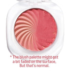 Cheeky Blush Compact for Face Cheeks, Talc Free Blusher Palette, Matte Powder Makeup, Natural Healthy, Mauve Pink Magenta Peach Red, Vegan Cruelty Free