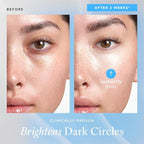 belif Aqua Bomb Cooling Eye Gel - Caffeine & Hyaluronic Acid for Puffiness & Hydration, Niacinamide & Vitamin C for Dark Circles, Adenosine & Collagen for Plumping & Firming, Korean Skin Care